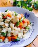 Bắp nếp xào rau củ