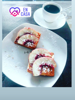 Una foto de Pan frito
