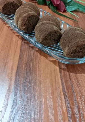 عکسی از دستور کیک کاکائویی یک تخم مرغی(با آرد بربری)