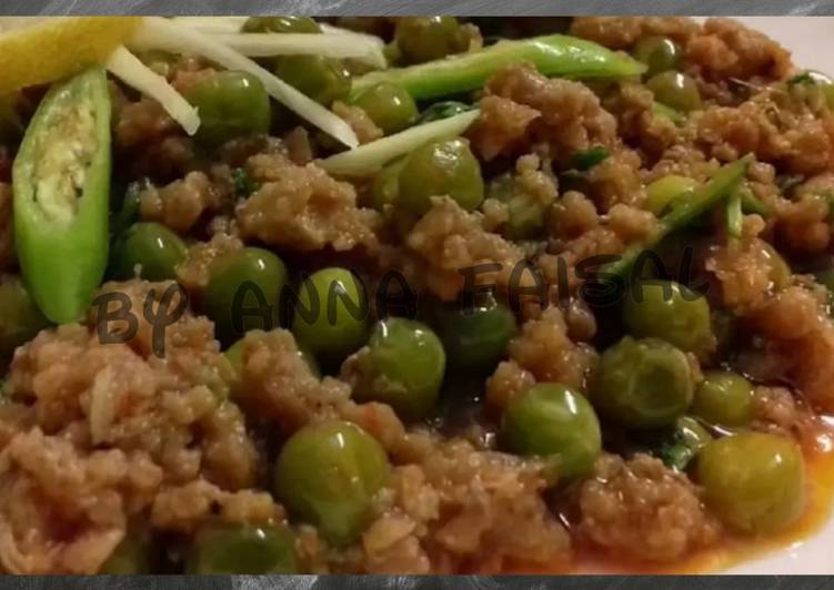 Recipe of Speedy Qeema matar