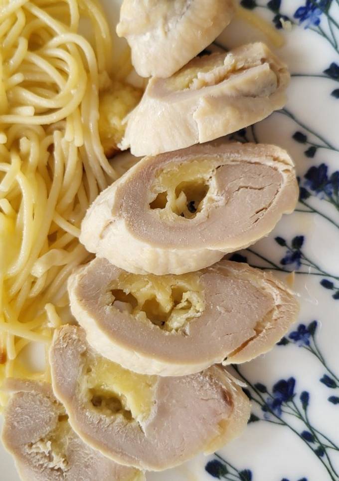 Курячі рулетики з сиром