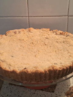 Una foto de Crumble de dulce de guayaba