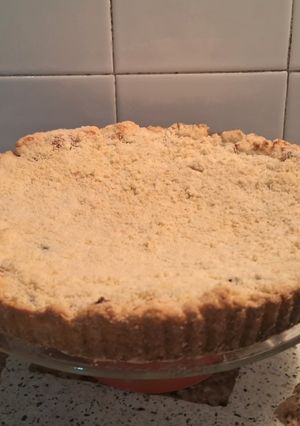 Una foto de Crumble de dulce de guayaba