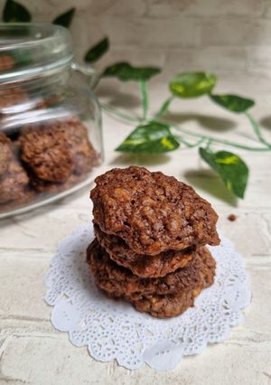 Foto resep Choco Oats Cookies