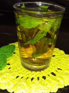 صورة لوصفة شاي بالنعنع 🍸