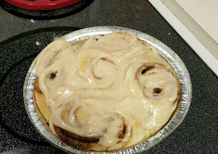 TL'S pudding Cinnamon Rolls with cream cheese