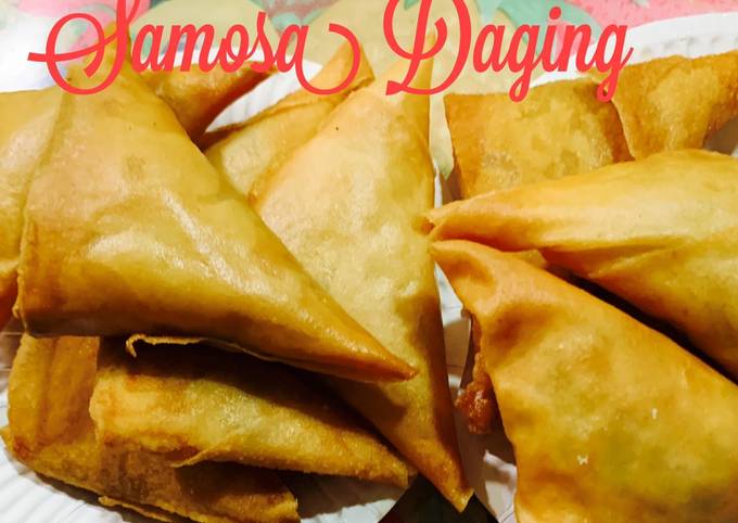 Resipi Samosa Daging Oleh Zahrah Buang Cookpad