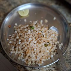 A picture of Sabudana Khichdi.