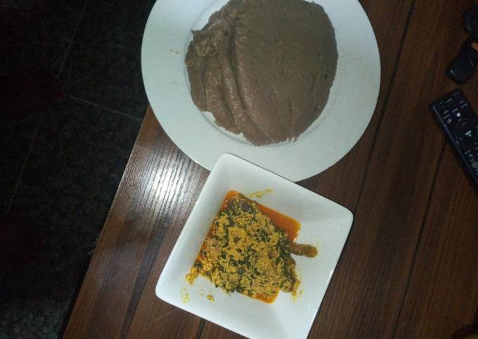 Recipe of Ultimate Amala and ewedu soup