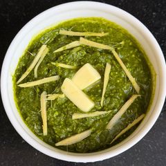 A picture of High Protein Palak Paneer Bhurji No Cream Only Milk 🥛 So Creamy & Calcium Rich.