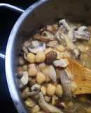 Garbanzos con setas