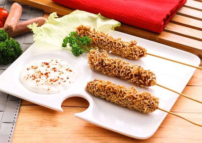 Resep Sosis Gulung Mie Crispy