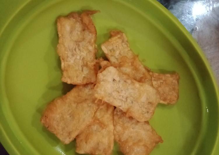 Tempe goreng sajiku