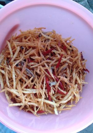 Foto resep Kering Teri Kentang