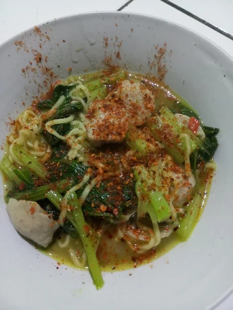 Cara Mudah Membikin Resep Seblak mie baso simpel yang Menggugah Selera Anti Ribet, Uenak Banget