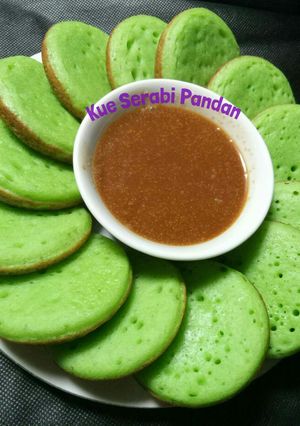 Foto resep Serabi pandan