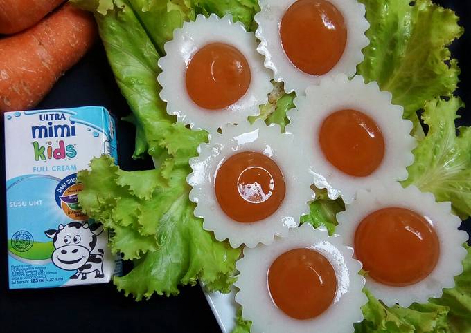 🌸Pudding Telur Ceplok / Pudding Wortel Susu