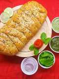 Sheekh Kabab Braided Bread