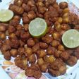 Crispy fry chickpeas