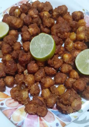 A picture of Crispy fry chickpeas.
