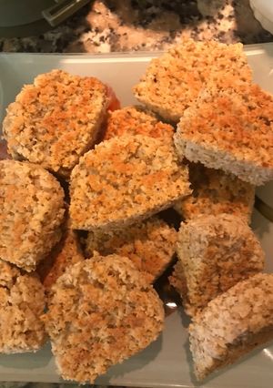 Una foto de Masitas de coco y avena