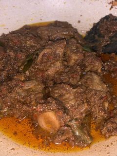 Foto resep Rendang daging sapi