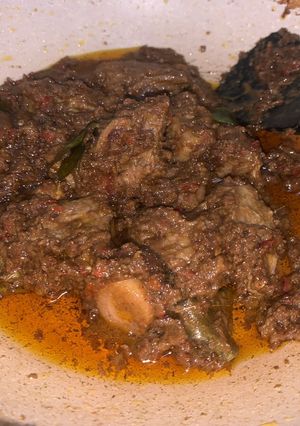 Foto resep Rendang daging sapi