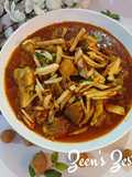 Salli Boti - Parsi Mutton with Potato Straws