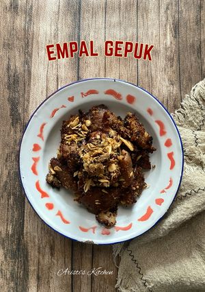 Foto resep Empal Gepuk Daging Sapi