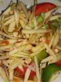 ตำไทยเปรี้ยวหวาน พริก 3 เม็ด