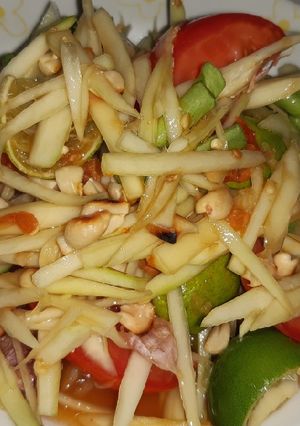 รูปของ ตำไทยเปรี้ยวหวาน พริก 3 เม็ด