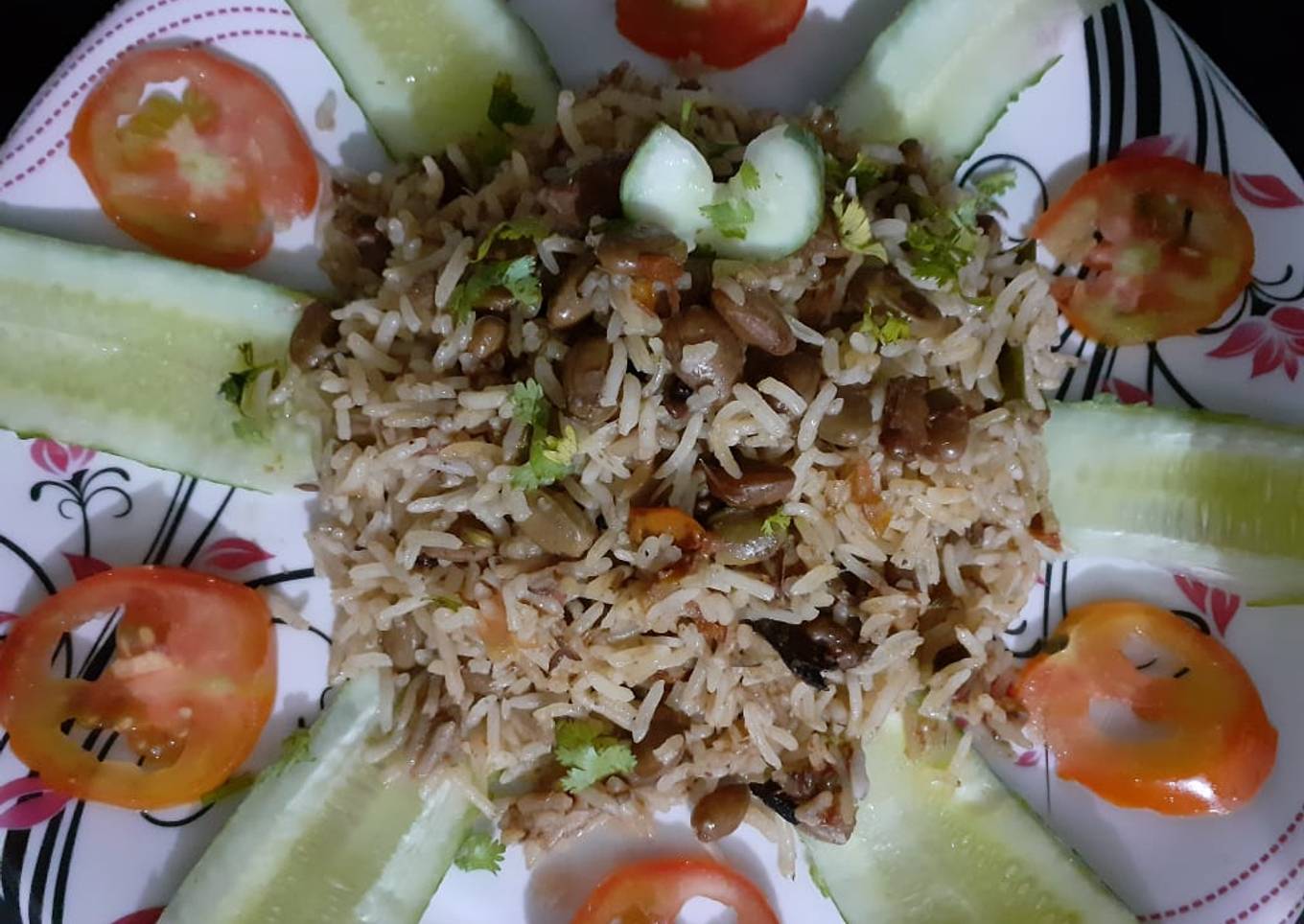 Sword beans pulao