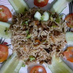 A picture of Sword beans pulao.