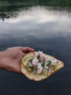 Una foto de Ceviche de pescado