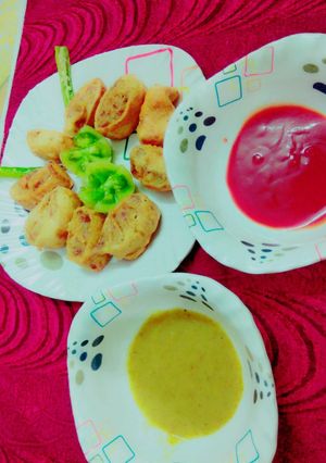 समोसा पिन व्हील्स रेसिपी मुख्य फोटो