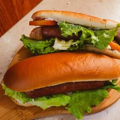 A picture of Sausages bun.