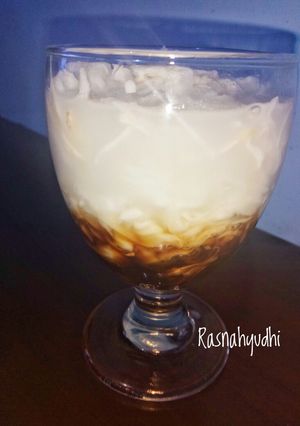 Foto resep Es Kelapa Muda Gula Merah