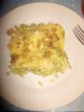 Pastel de fideos y lomo de cerdo al horno!!!!💯🍝