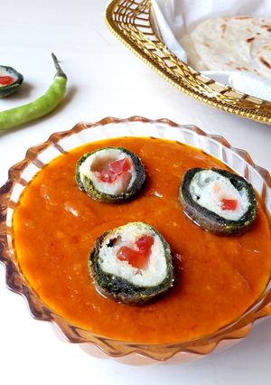 A picture of Sham Savera / Palak Paneer Kofta.