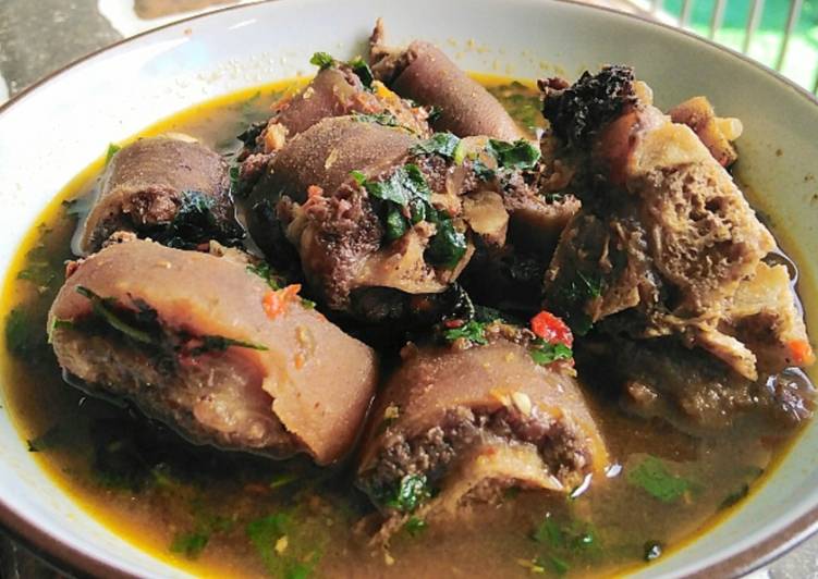 Cowtail peppersoup