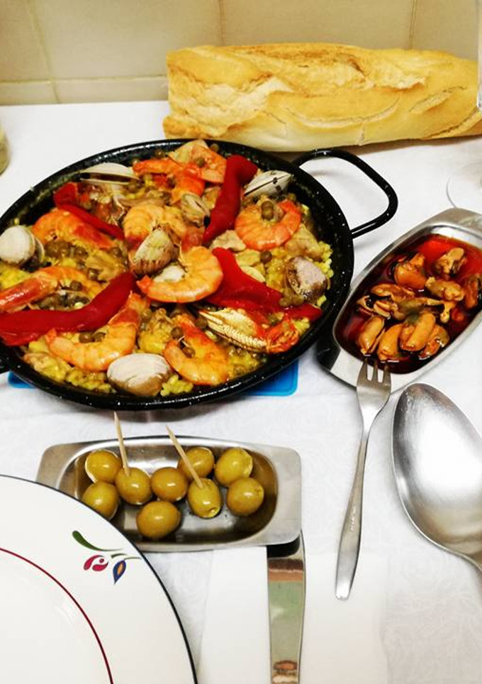 Una foto de Paella mixta