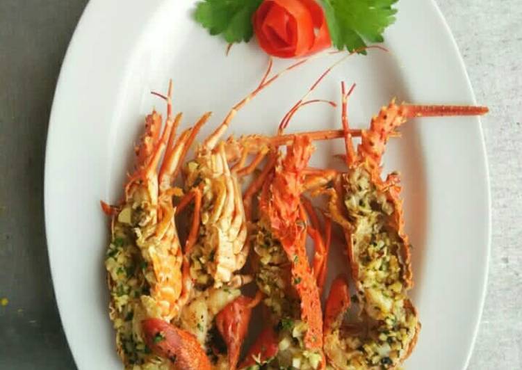 Proses memasak Grilled Lobster Simple Enak #BikinRamadhanBerkesan #Day8, Menggugah Selera