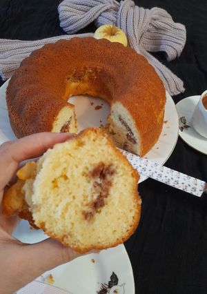 عکسی از دستور کیک پای سیب🍏