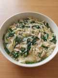 Ayam Jamur Kuah Bening Daun Kemangi