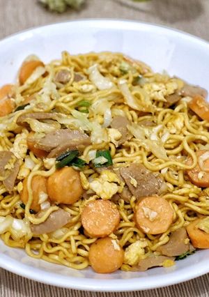 Foto resep Mie goreng kesukaan anak-anak
