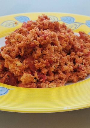 Φωτογραφία της συνταγής Αυγά στραπατσάδα 🥚
