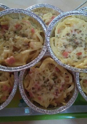 Foto resep Macaroni scotel/fettucini scotel kukus