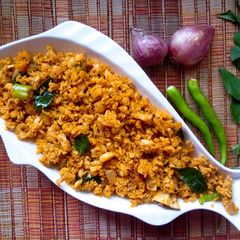 A picture of Fish puttu.