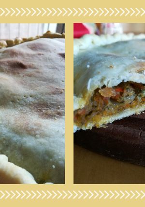 Una foto de Tarta de zapallitos y más