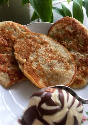 عکسی از دستور پنکیک موز🍌🍌🍌🍌